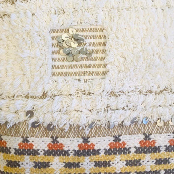 Bohemian Embroidered Throw Pillows set of two - Picture 2 of 4